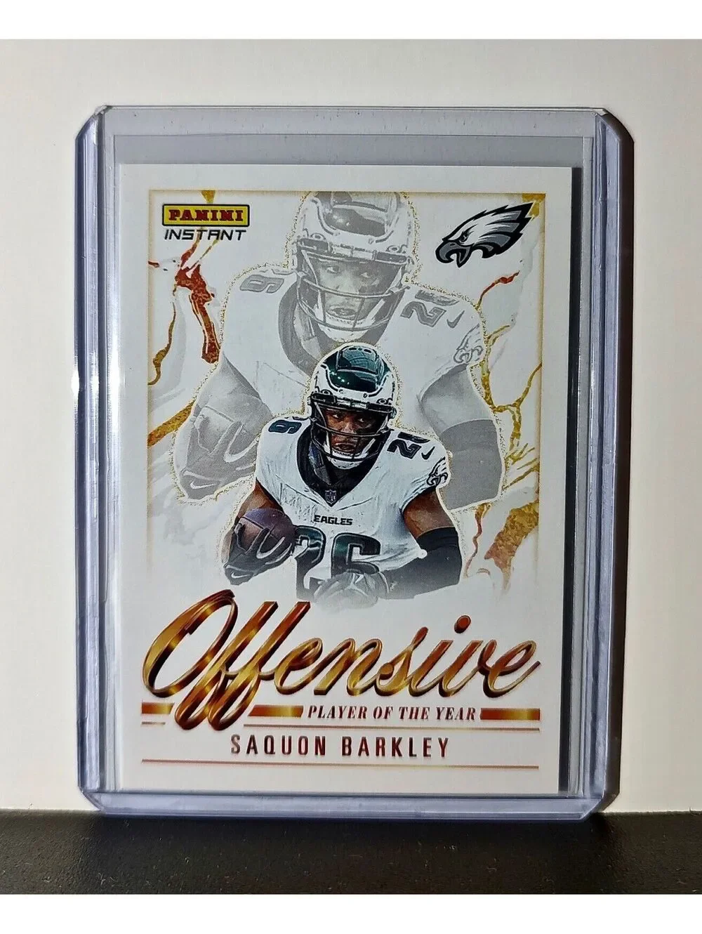 Saquon Barkley 2024 Panini NFL AP Offensive Player of the Year Eagles 1 of 2341